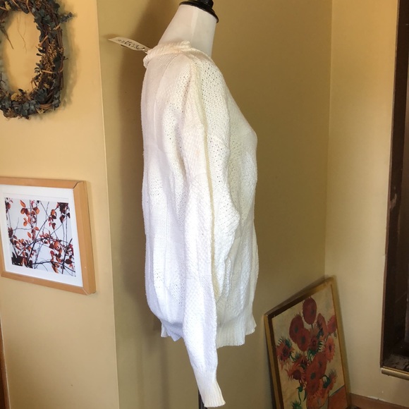 Vtg 80’s PRIVATE CLUB Size L / XL USA Made Multi-Knit Monochrome 100% Cotton NEW - Picture 4 of 16